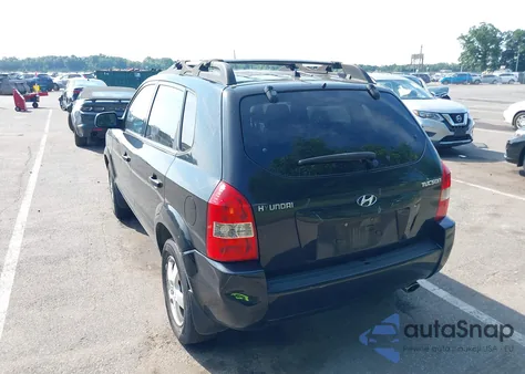 2005 Hyundai Tucson Gl z USA, uszkodzony, nr VIN KM8JM12B05U191363